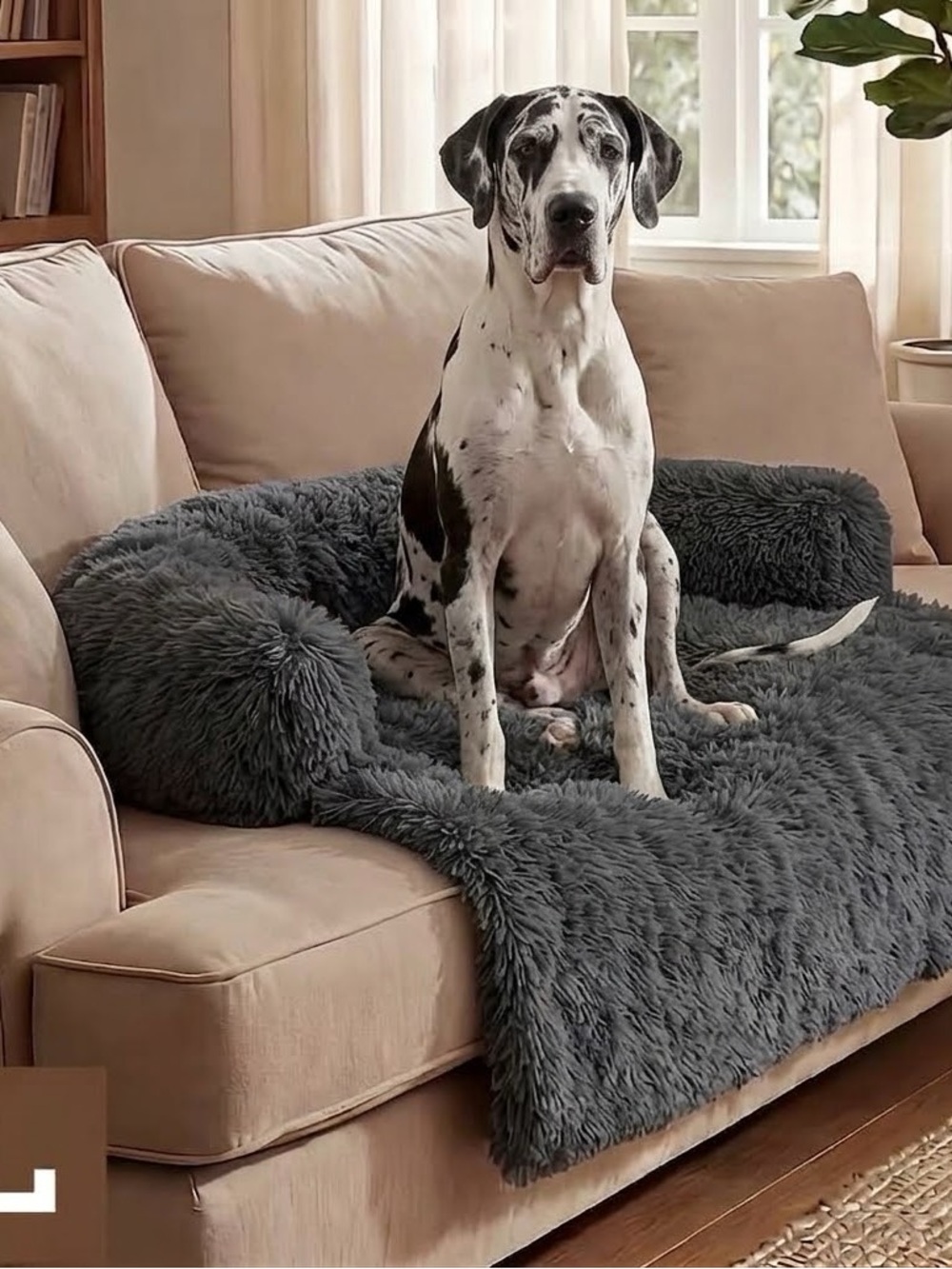 LUXYBEE Versatile Couch Pet Bed couch cover size large